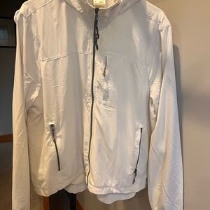 Avalanche Women's White Windbreaker Jacket